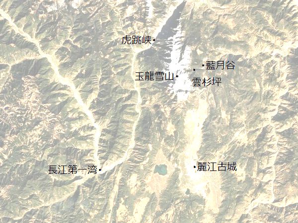 麗江地図