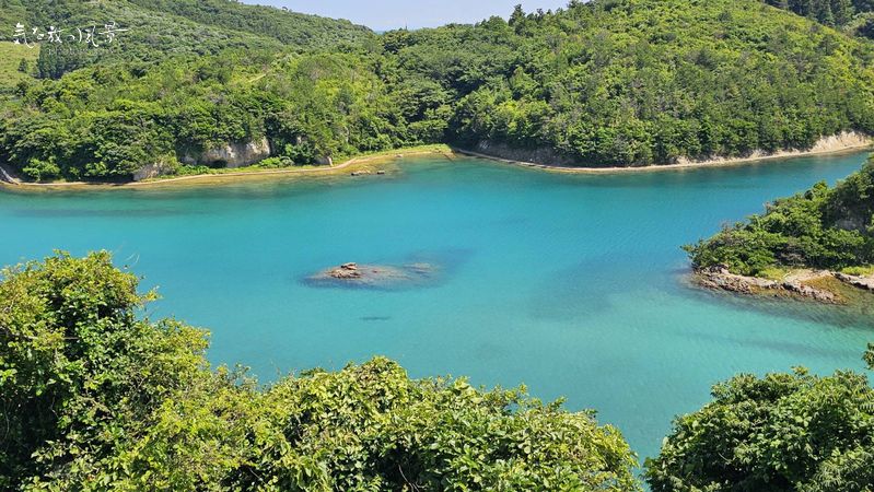 知夫里島と島津島 知夫里島と島津島